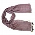 Designer Party Wear Striped Liner Stole With Colorful Fringe's - Purple Designer Party Wear Striped Liner Stole With Colorful Fringe's - Purple